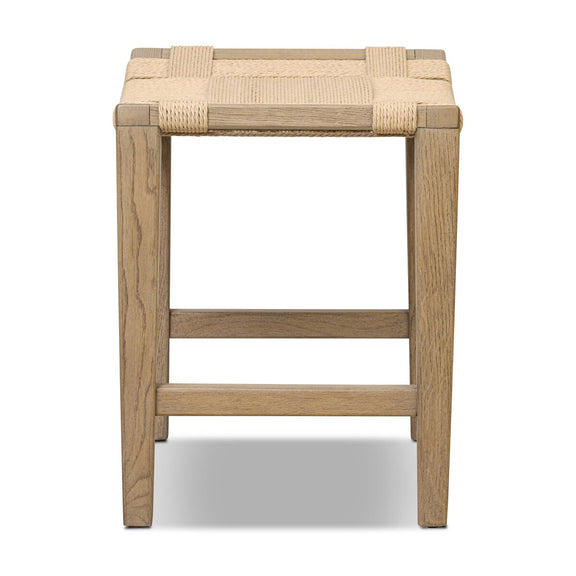 Norma Accent Stool - Natural Paper Cord