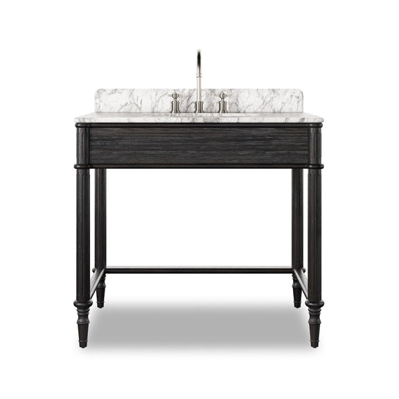 Toulouse Washstand - Satin Black Veneer