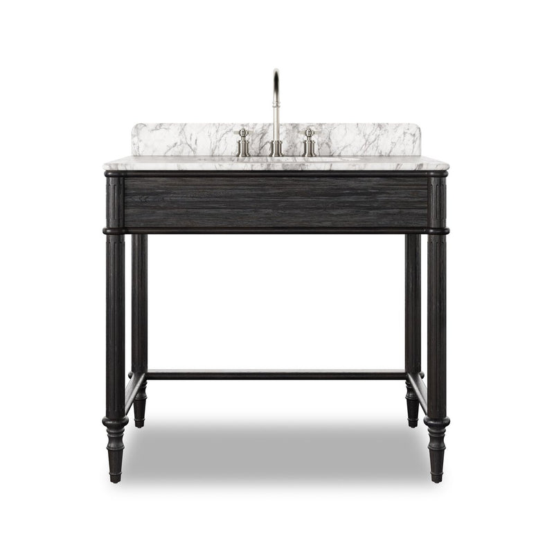 Toulouse Washstand - Satin Black Veneer