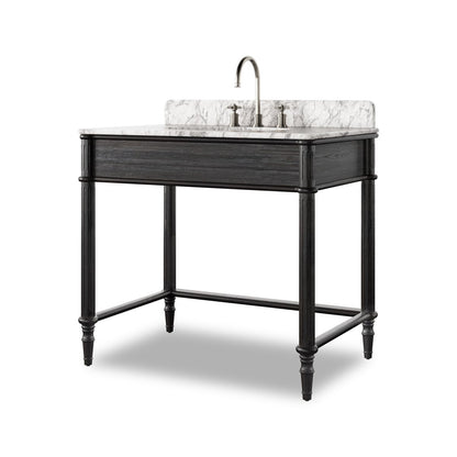 Toulouse Washstand - Satin Black Veneer
