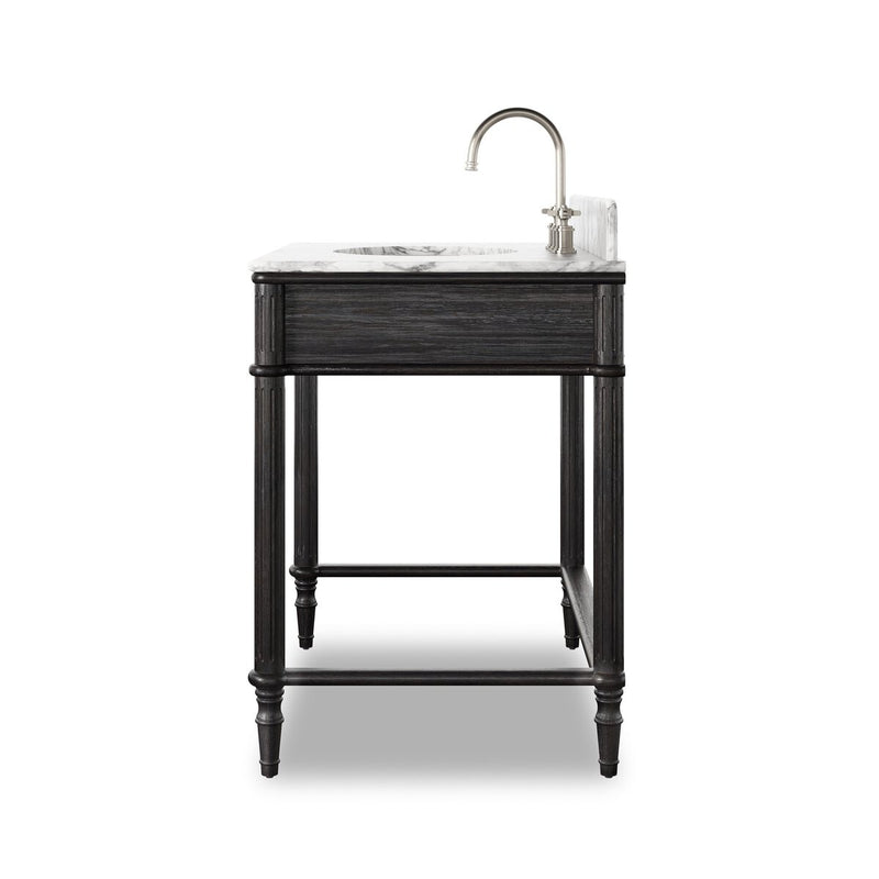 Toulouse Washstand - Satin Black Veneer