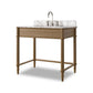 Toulouse Washstand - Washed Blonde Oak Veneer