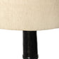 Nerissa Floor Lamp - Glossy Black Cast Aluminum