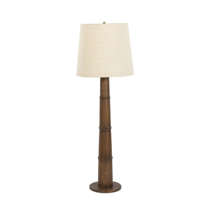 Nerissa Floor Lamp - Warm Brown Oak
