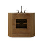 Dean Single Vanity - Washed Natural Veneer