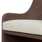 Blaire Outdoor Chair - Tanned Weave