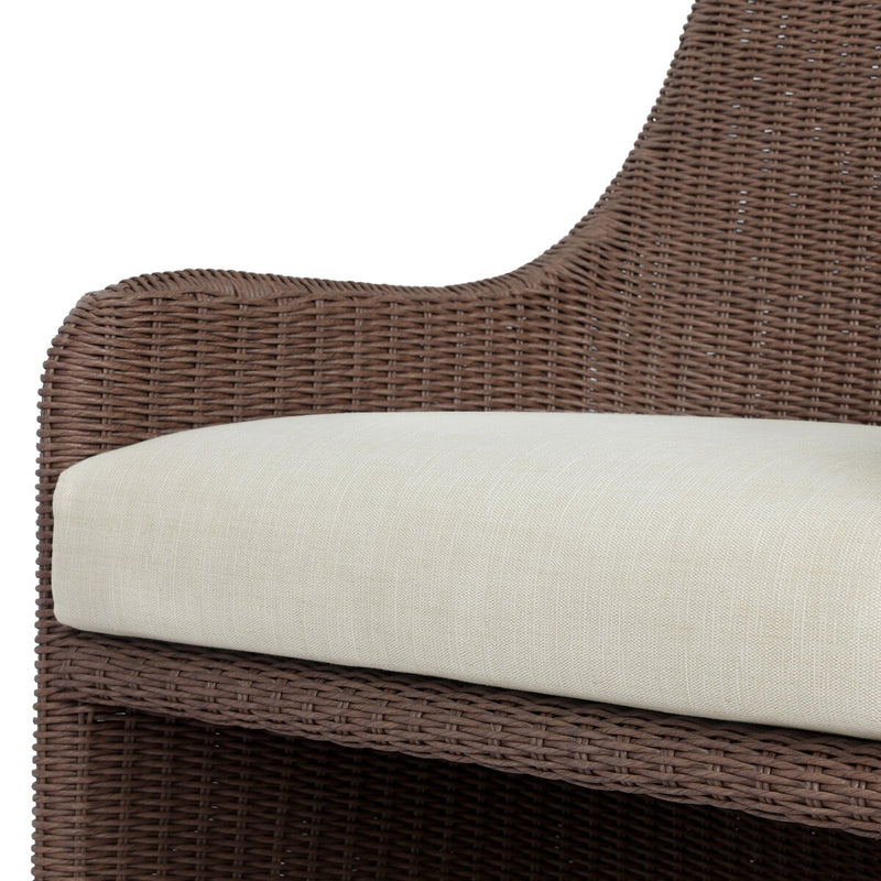 Blaire Outdoor Chair - Tanned Weave