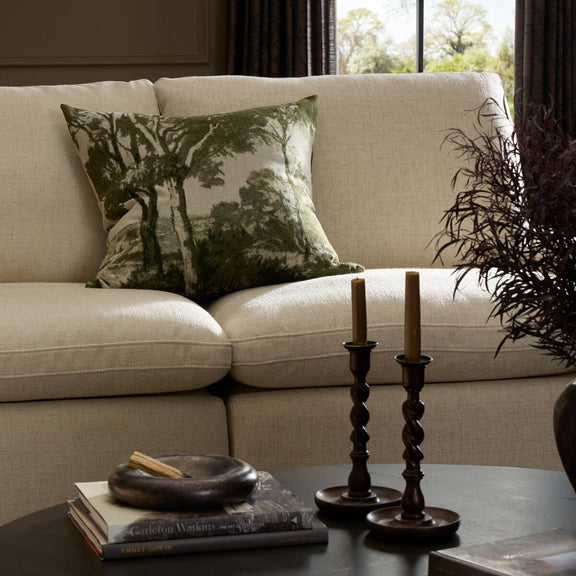 Toile Pillow - Toile Moss