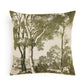 Toile Pillow - Toile Moss