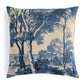 Toile Pillow - Toile Navy