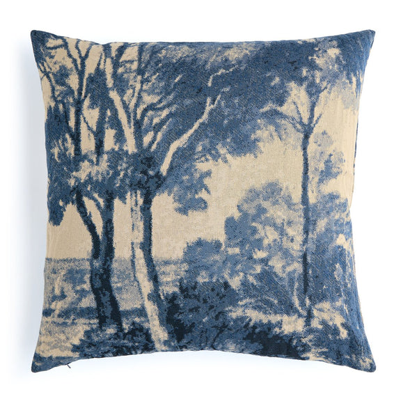 Toile Pillow - Toile Navy