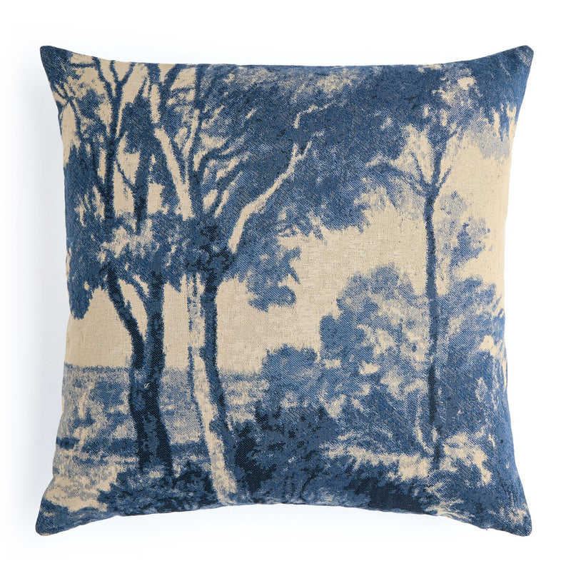 Toile Pillow - Toile Navy