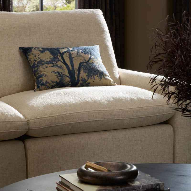Toile Pillow - Toile Navy
