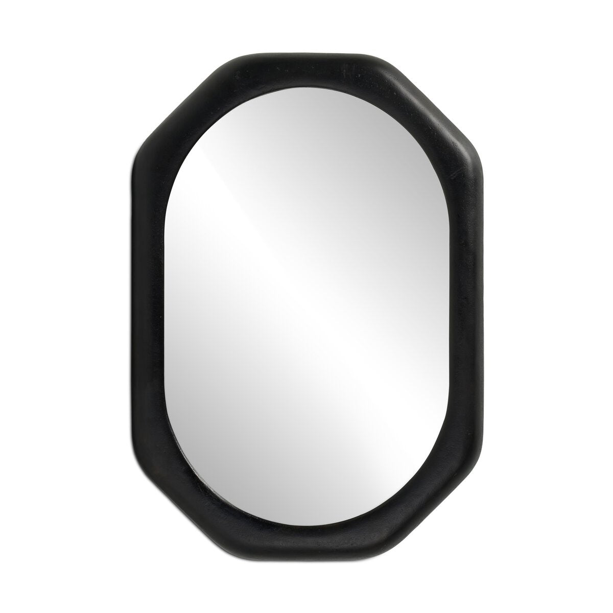 Brystol Wall Mirror - Black Antique