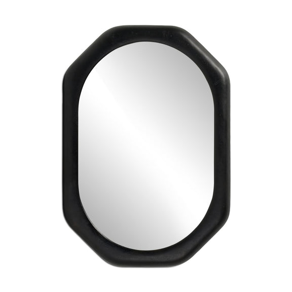 Brystol Wall Mirror - Black Antique