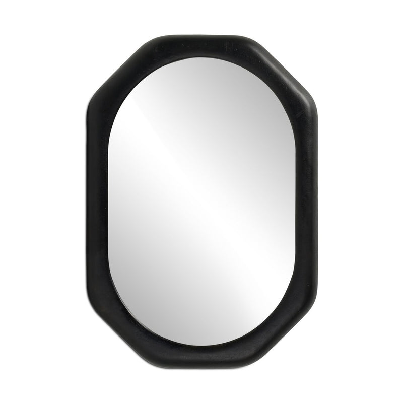 Brystol Wall Mirror - Black Antique