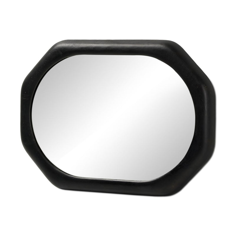 Brystol Wall Mirror - Black Antique