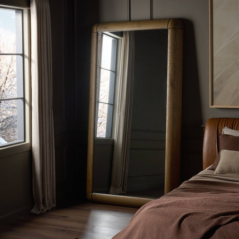 Ponte Floor Mirror - Washed Natural