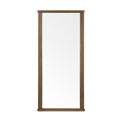 Kish Mirror - Umber Oak Solid