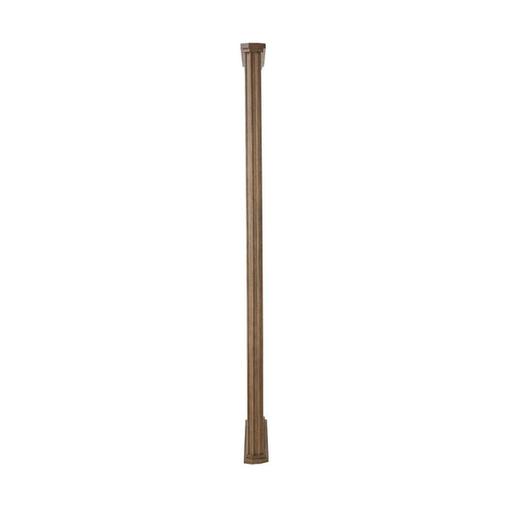 Kish Mirror - Umber Oak Solid