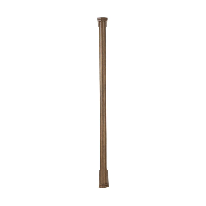 Kish Mirror - Umber Oak Solid