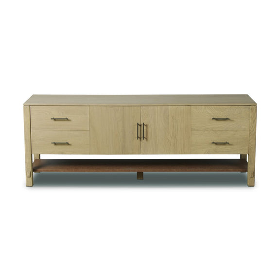 Blake Media Console - Washed Ash