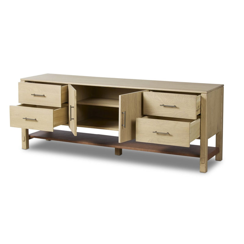 Blake Media Console - Washed Ash