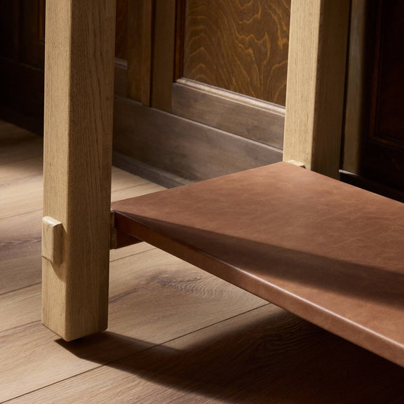 Blake Console Table - Washed Ash