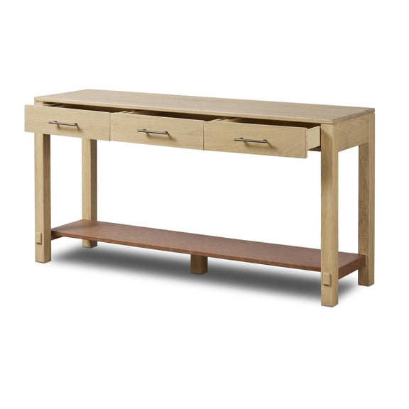 Blake Console Table - Washed Ash