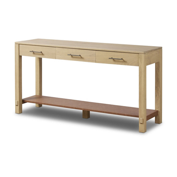 Blake Console Table - Washed Ash