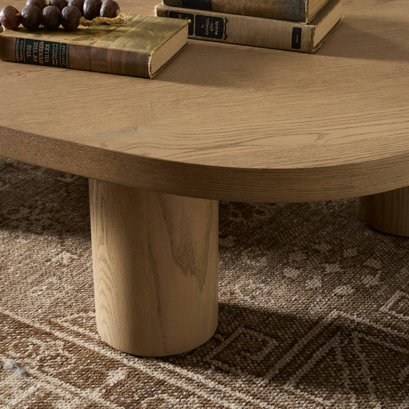 Joji Nesting Coffee Table - Natural Oak Veneer