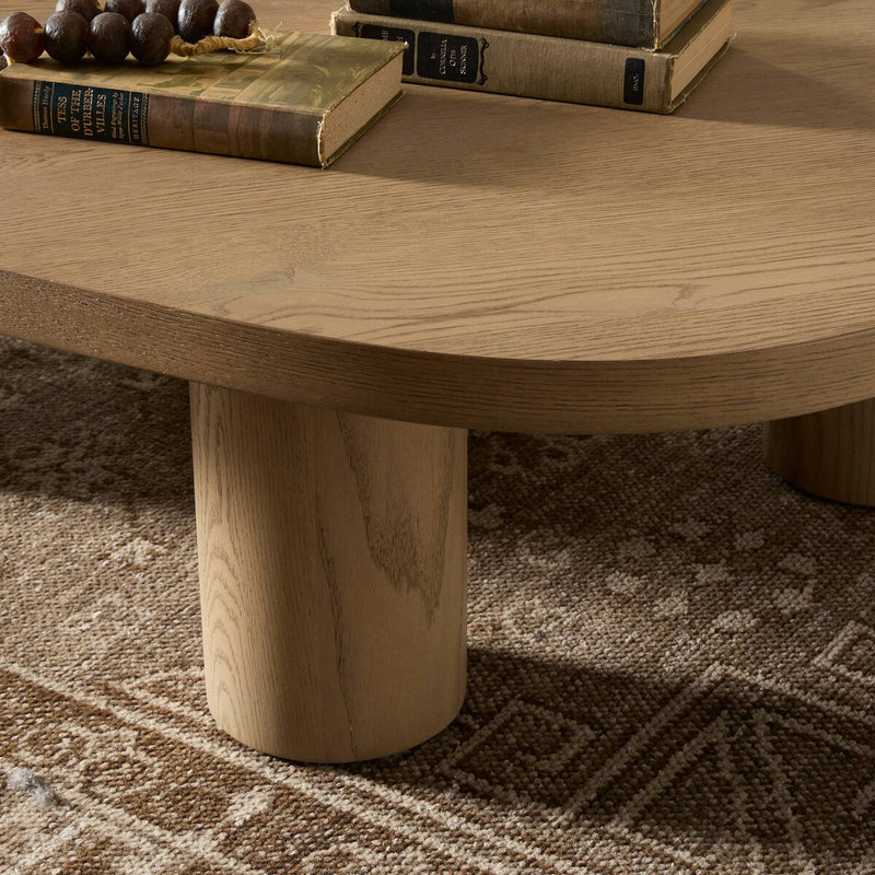 Joji Nesting Coffee Table - Natural Oak Veneer