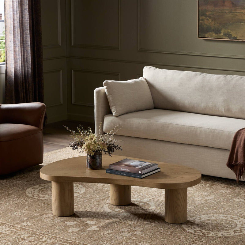 Joji Nesting Coffee Table - Natural Oak Veneer