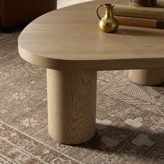 Joji Nesting Coffee Table - Natural Oak Veneer