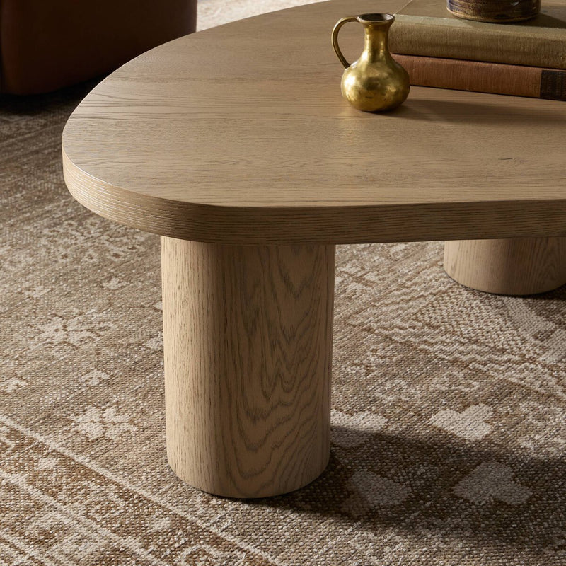 Joji Nesting Coffee Table - Natural Oak Veneer