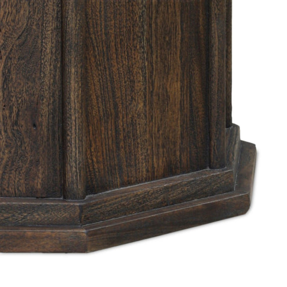 Pavlo Dining Table - Brown Marble
