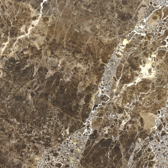 Pavlo Dining Table - Brown Marble