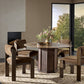 Pavlo Dining Table - Brown Marble