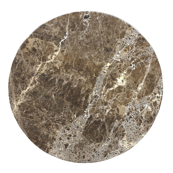 Pavlo Dining Table - Brown Marble