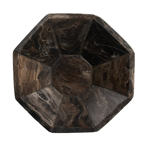 Kasa Bowl - Rocky Brown Marble