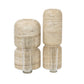 Haylen Vases - Light Travertine