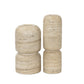 Haylen Vases - Light Travertine