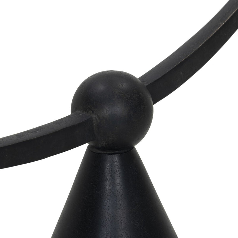 Santu Candle Holder - Black Antique