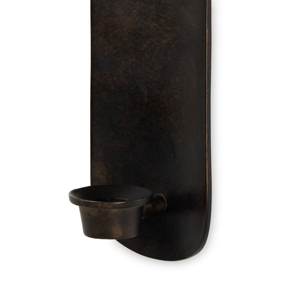 Pilla Wall Mounted Candle Holder - Set Of 2 - Distressed Bronze