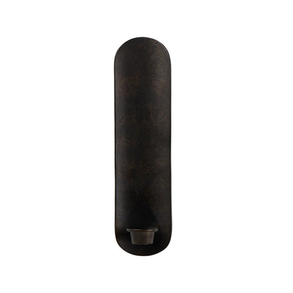 Pilla Wall Mounted Candle Holder - Set Of 2 - Distressed Bronze