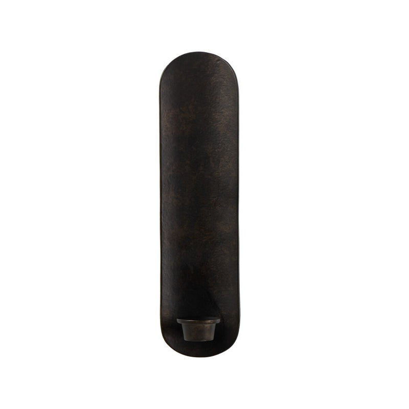 Pilla Wall Mounted Candle Holder - Set Of 2 - Distressed Bronze