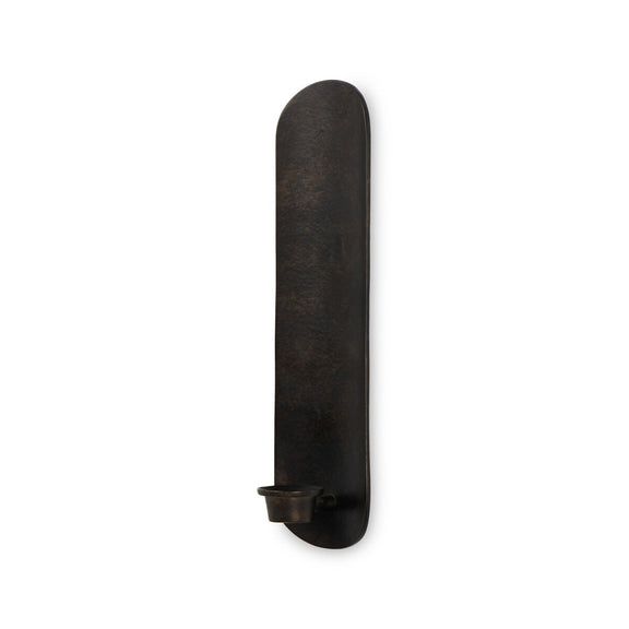 Pilla Wall Mounted Candle Holder - Set Of 2 - Distressed Bronze