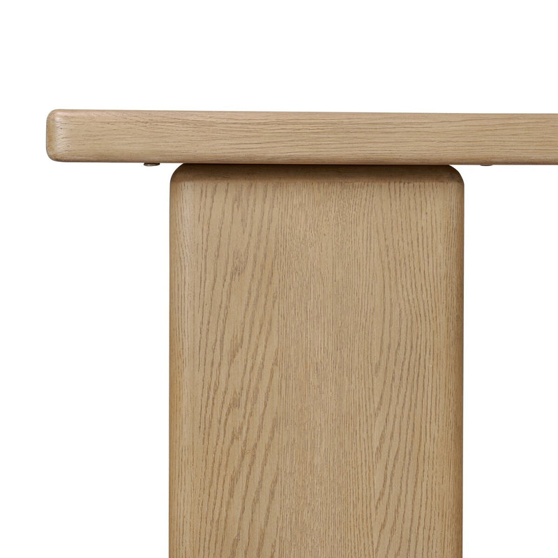 Pecos Console Table - Light Wash Oak Veneer