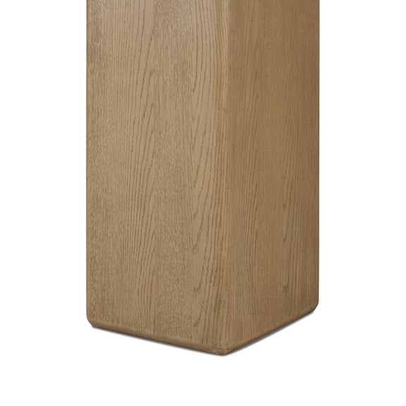 Pecos Console Table - Light Wash Oak Veneer