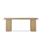 Pecos Console Table - Light Wash Oak Veneer